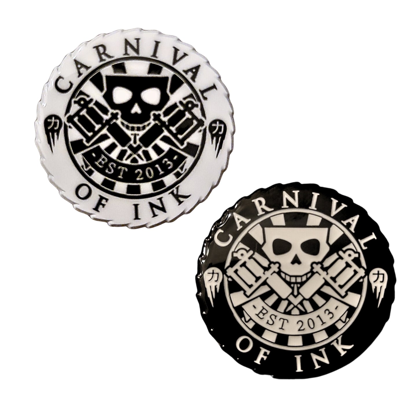 Carnival of Ink X Retro Trading Pin Set